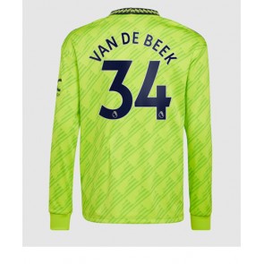 Manchester United Donny van de Beek #34 Tredje Tröja 2022-23 Långa ärmar
